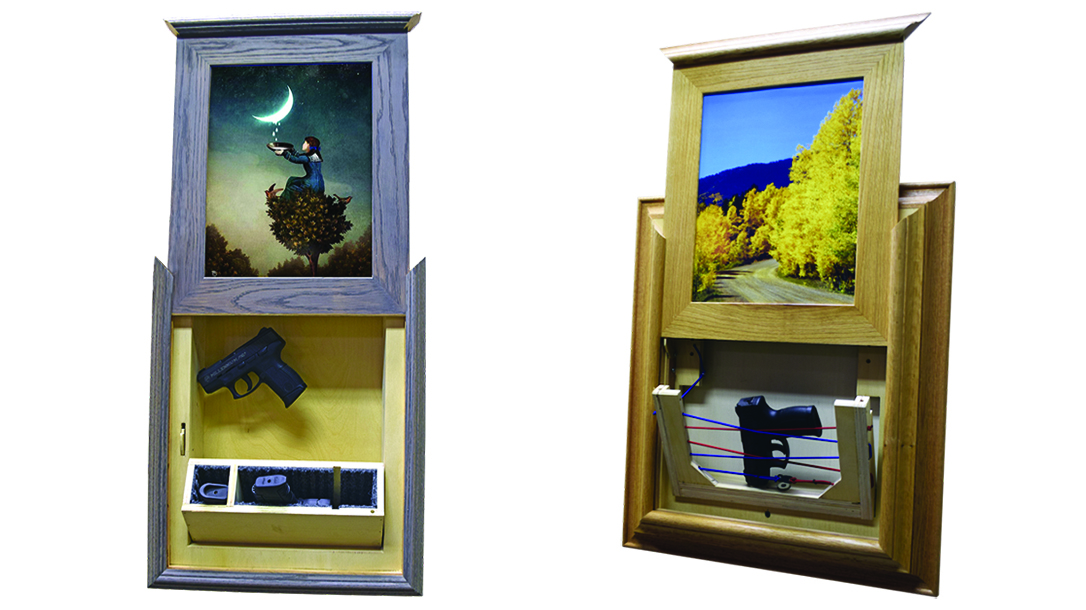 Freedom Frames, Firearm concealment, Gun concealing furniture, gun concealment furniture