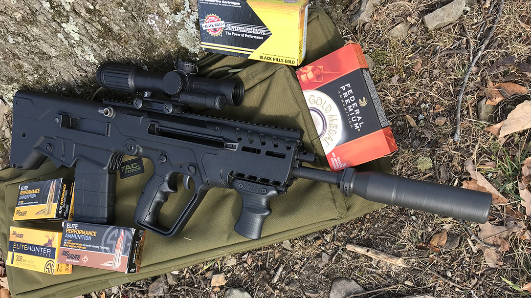 israel weapon industries, bullpup rifle, barrel