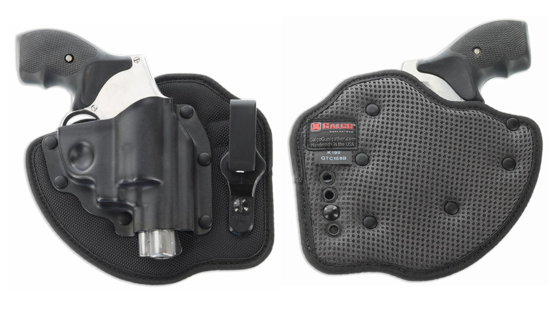 The Galco QuickTuk Cloud provides a solid IWB option for J-frame revolvers.