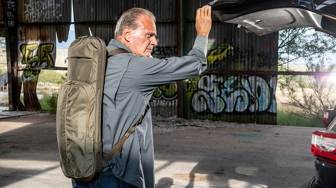 Several Mossberg Shockwave Scabbard designs provide discreet carry for this unique arm.