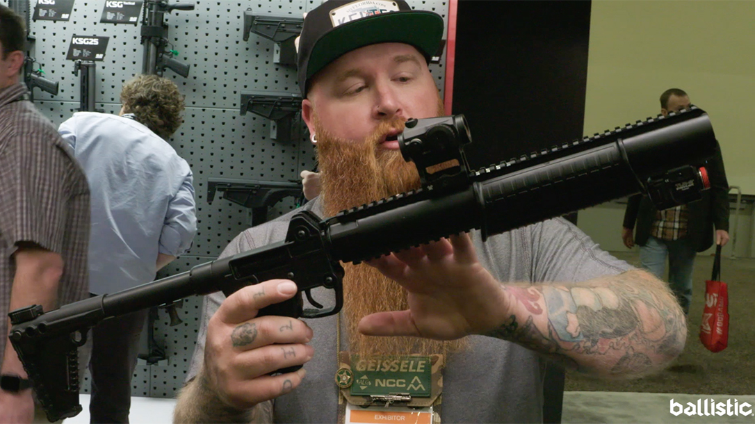 Keltec Sub 2000 CQB integrally suppressed carbine