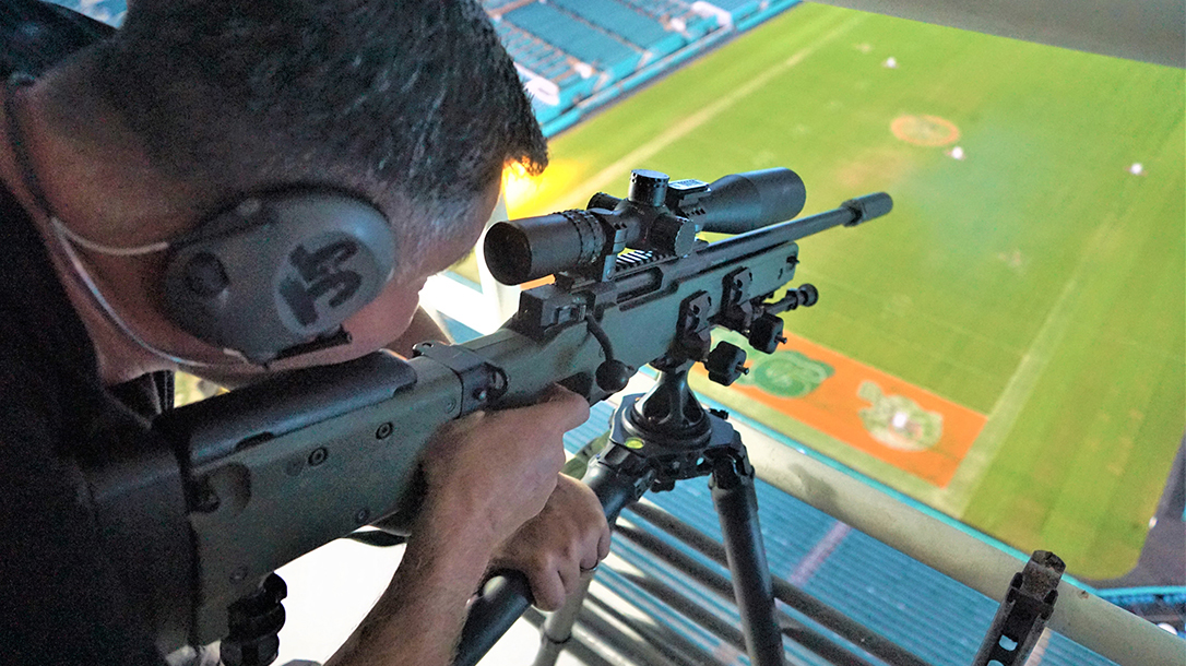 Super Bowl LIV Police Sniper Training