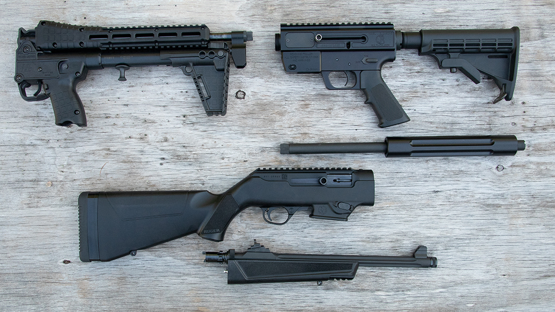 9mm Takedown Carbine, takedown pistol caliber carbines