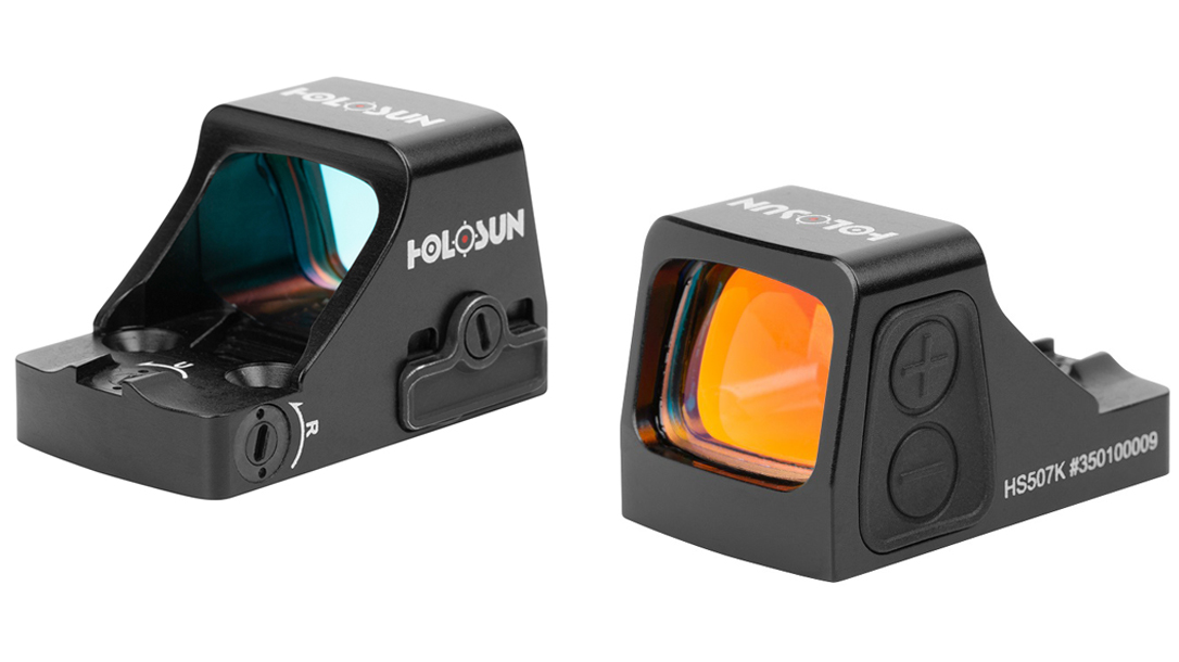 The Holosun HS407K and HS507K were designed to run on subcompact pistols for concealed carry.