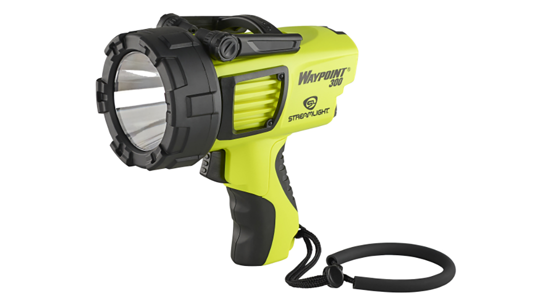With a run time of up to an incredible 87 hours, the rechargeable Streamlight Waypoint 300 gives home owners the tactical advantage in a handheld spotlight.