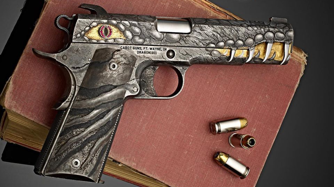 Cabot Dragon Fire Pistol, Cabot Dragon pistol