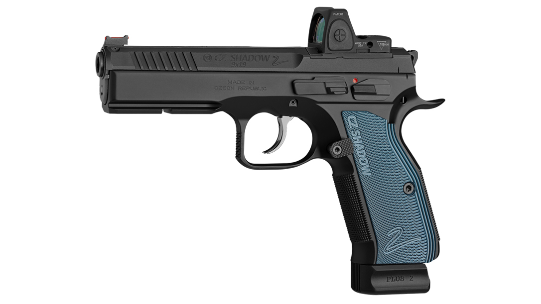 The CZ Shadow 2 Optics-Ready fits the USPSA Carry Optics division.