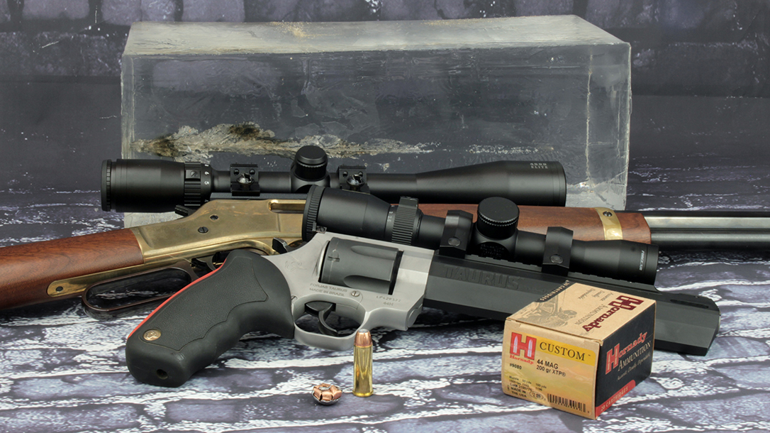The 44 Rem Mag proved highly capable for defense during testing.