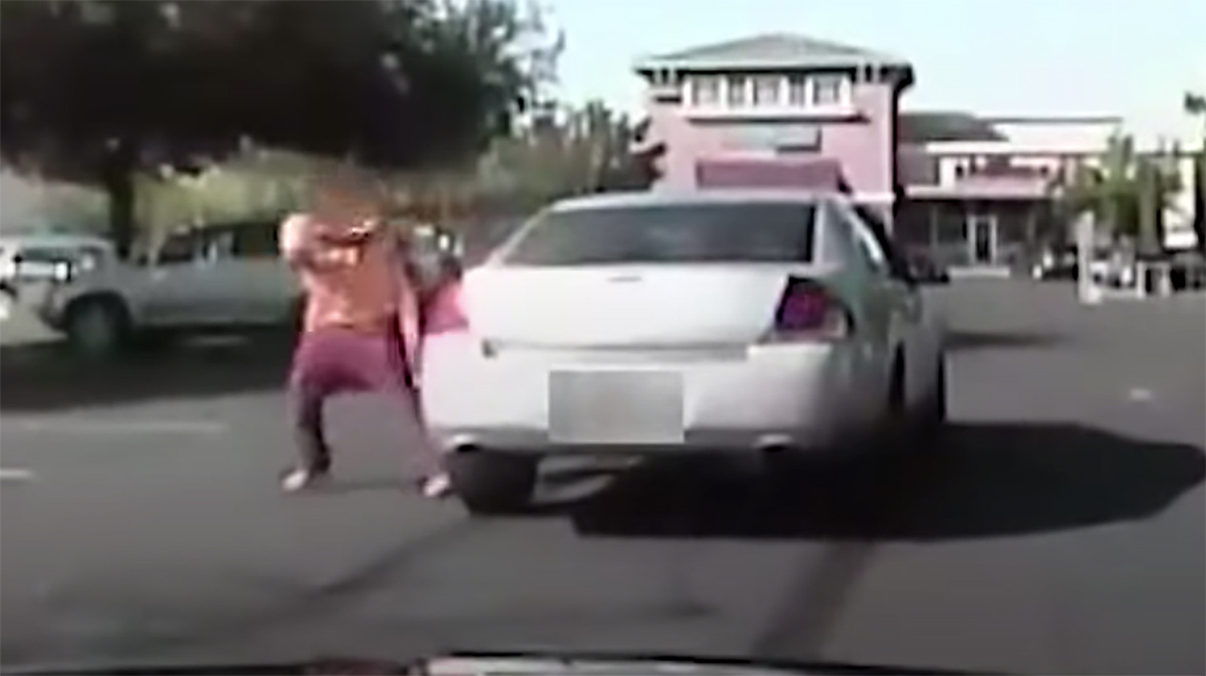 Sacramento Police engaged in a wild shootout with an attempted murder suspect.