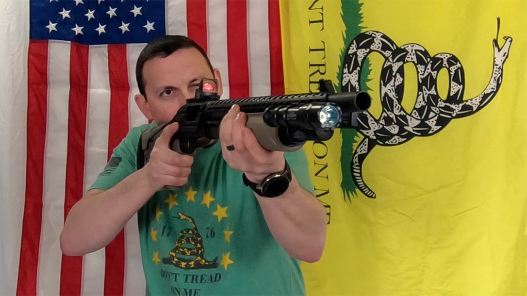 The shotgun remains a formidable home defense weapon.