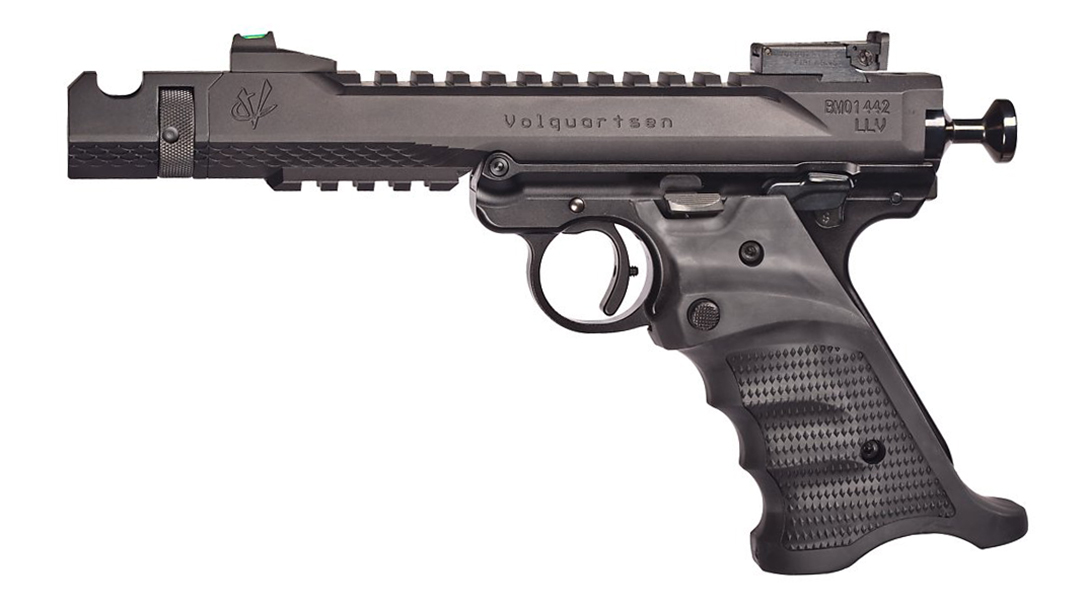 The Volquartsen Habu dramatically upgrades the Ruger MK IV platform for competition.
