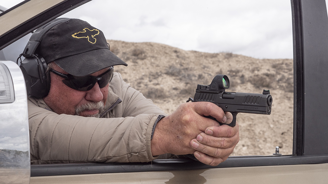 Best Red Dot Sight, The increased field of view in the Trijicon SRO makes if formidable.