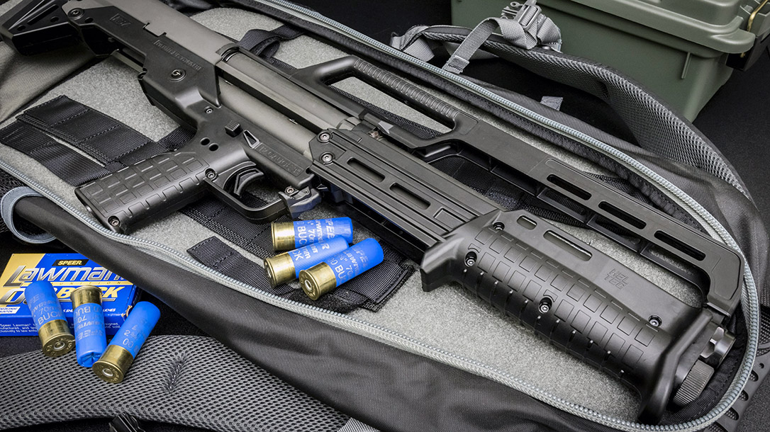 During home defense scenarios, the KelTec KS7 shined.