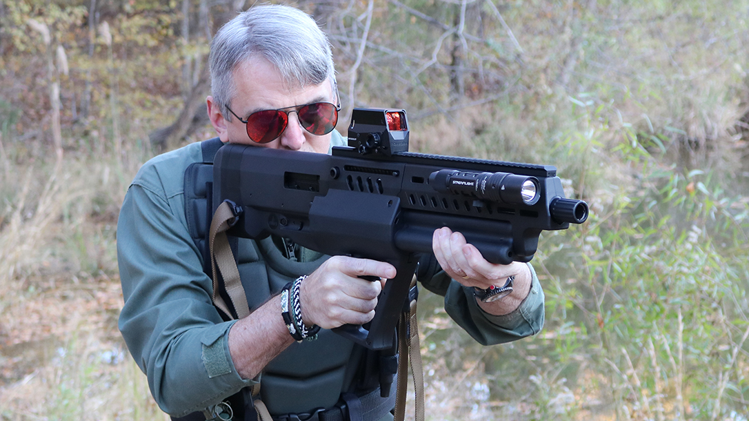 IWI Tavor TS12 Review, Bullpup Shotgun, lead