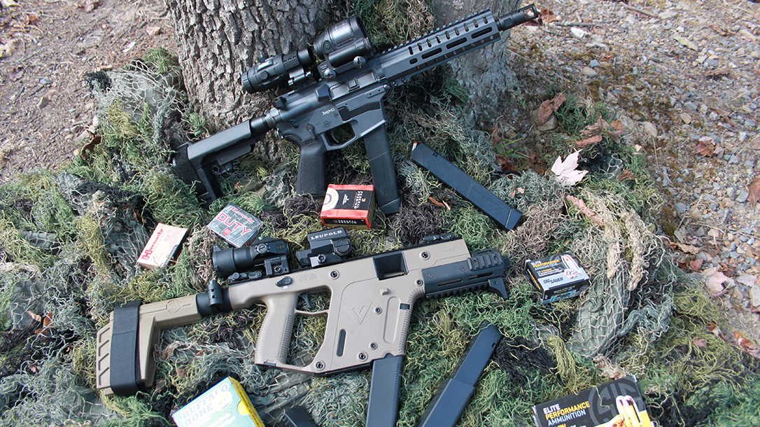 Kriss Vector SDP SB Enhanced 10mm, CMMG Banshee 300 10mm