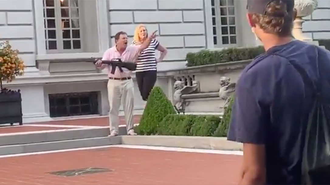 St. Louis Couple, guns, Black Lives Matter protest