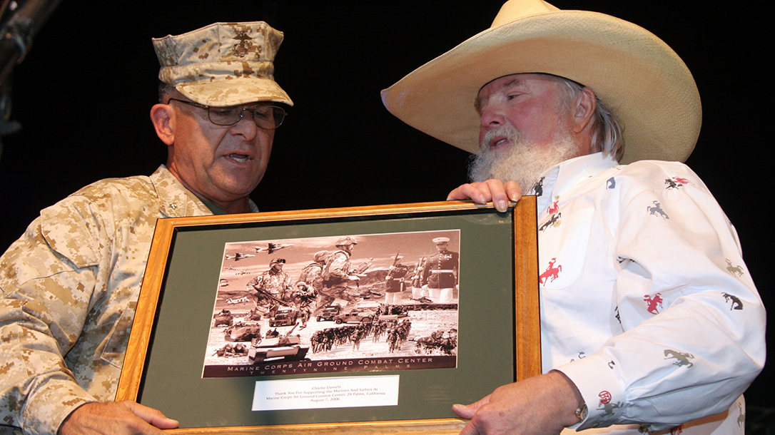 Charlie Daniels death, Second Amendment, award
