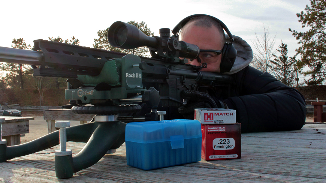 After building then working up a load, the precision rifle build produced wonderful results.