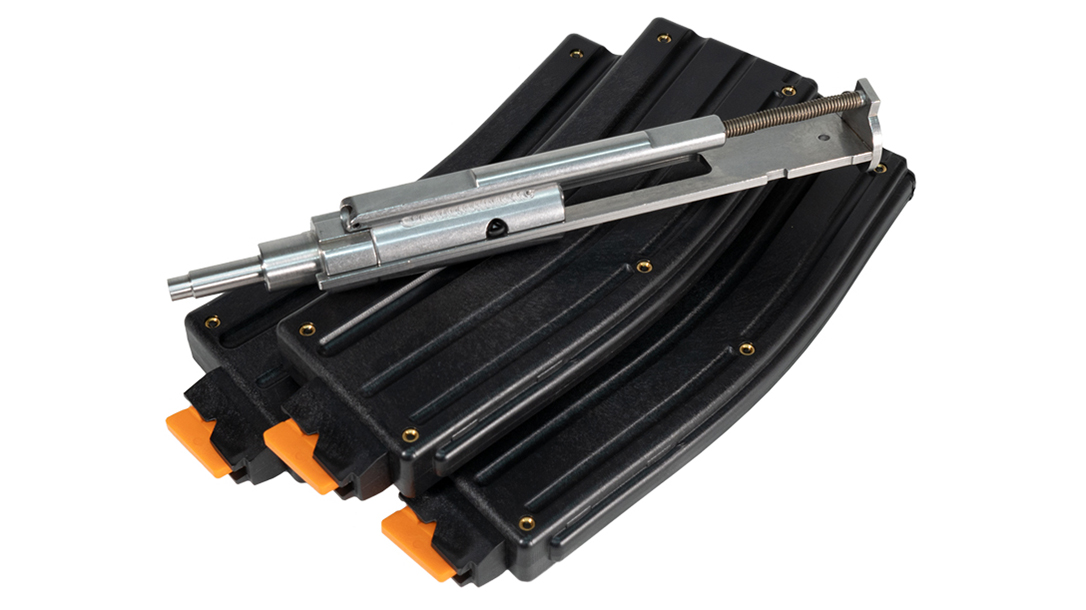 The CMMG .22LR AR Conversion Kit takes a 5.7x28mm to rimfire.