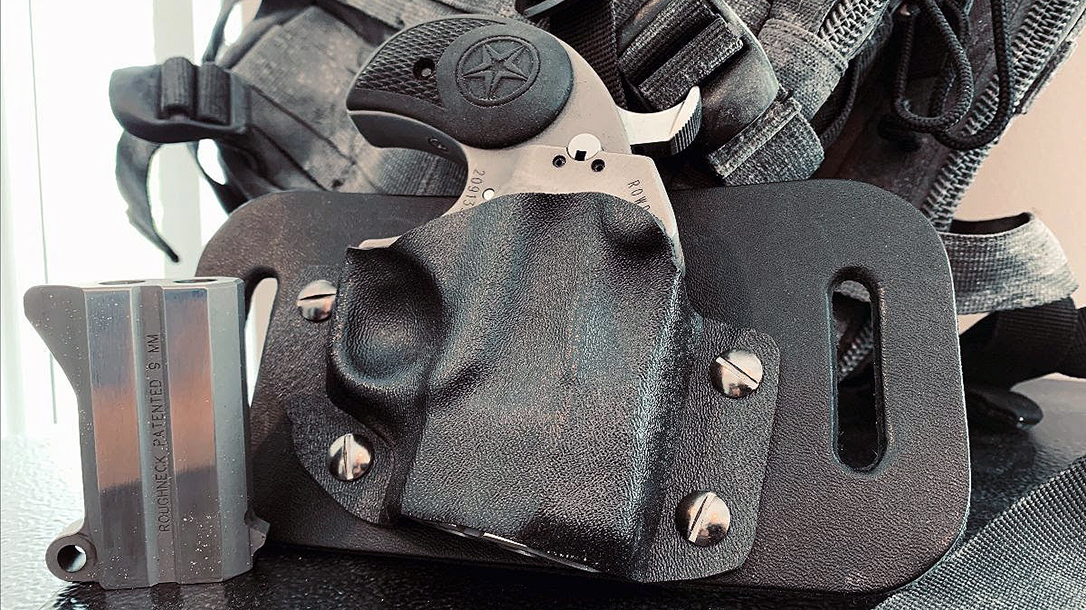 The versatile Kinetic Concealment holster system now fits the Bond Arms Rowdy.