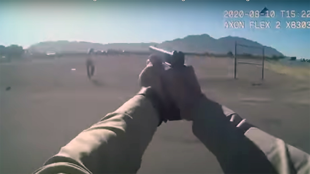 Las Vegas SWAT shot and killed a gunman, ending hostage situation.