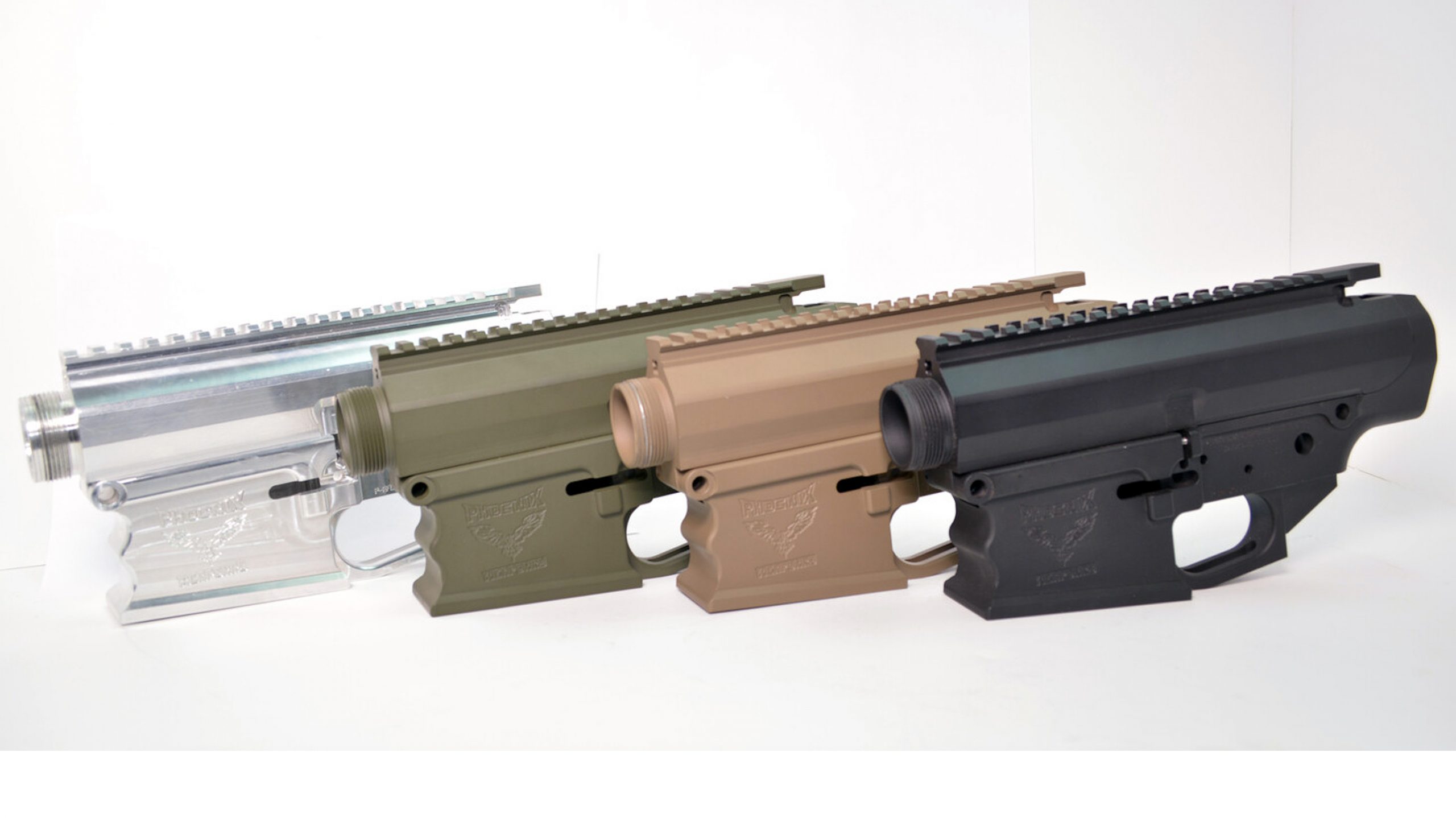 The Phoenix Weaponry receiver sets offer a way to build a rifle during this time when they're hard to find.