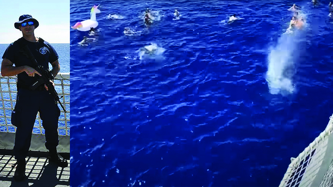 Coast Guard Shark shooting