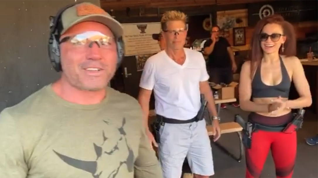 Rob Lowe Guns Taran Tactical, Joe Rogan shooting