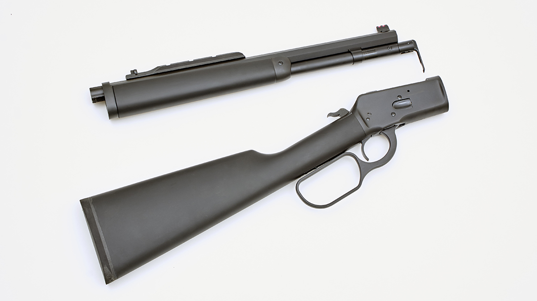 1892 Alaskan Takedown, Taylor's 1892 Alaskan Takedown Rifle, apart