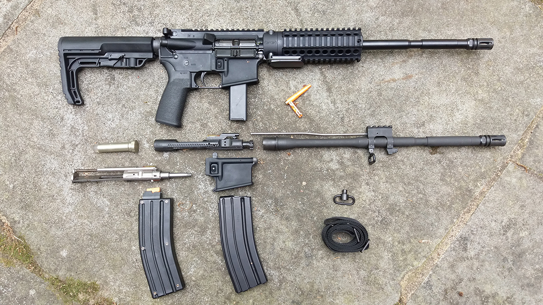 Windham Weaponry RMCS-BOB multi caliber system rifle, lead