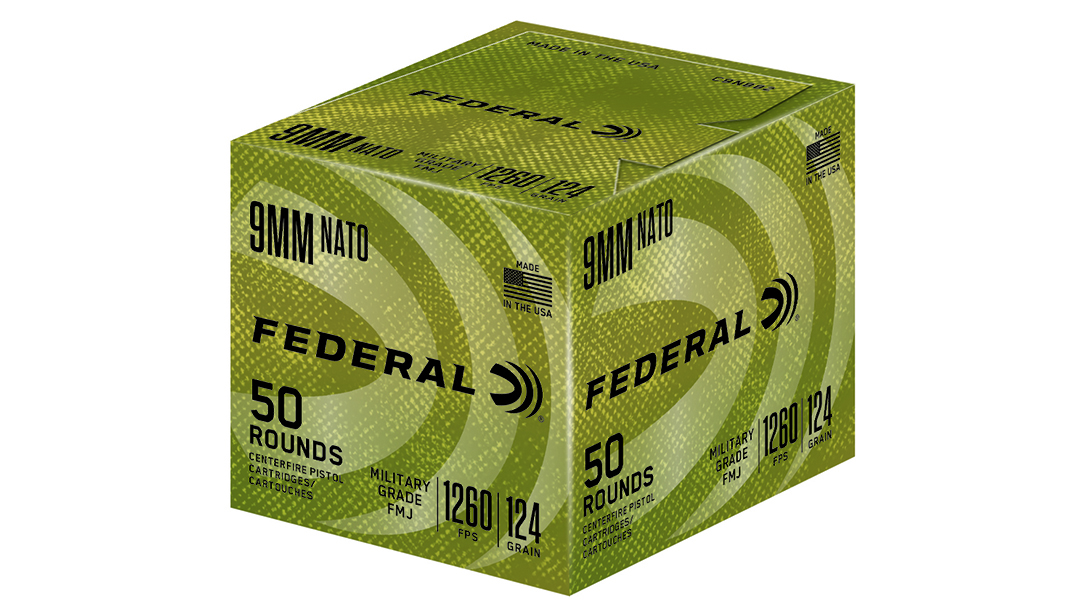 Low-cost Federal 9mm NATO provides training in volume.
