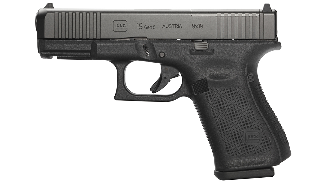 The U.S. Coast Guard selected the Glock 19 Gen5 MOS pistol for duty.