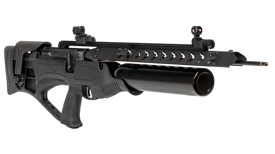 The Hatsan Harpoon launches bolts at 600 fps.