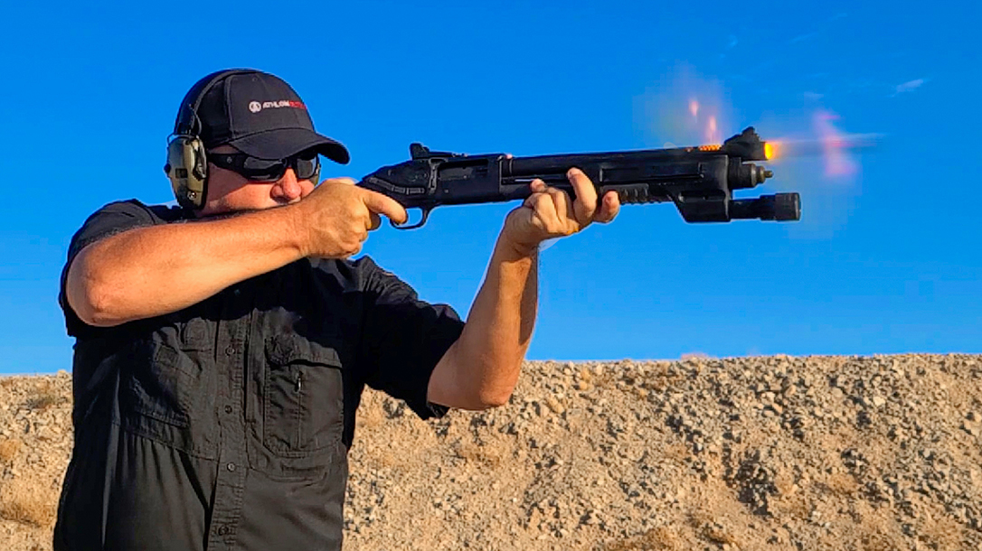 The new shot in Federal Force X2 Buckshot splits into two, causing massive damage.