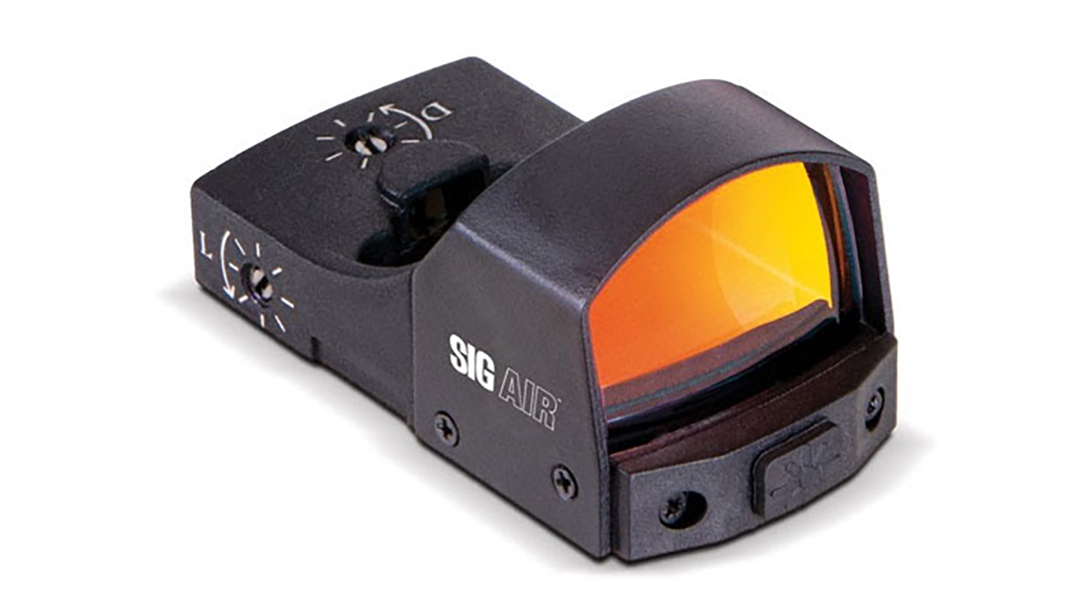 The SIG Air Reflex Sight provides a 3 MOA dot for ProForce M17, M18 airsoft guns.