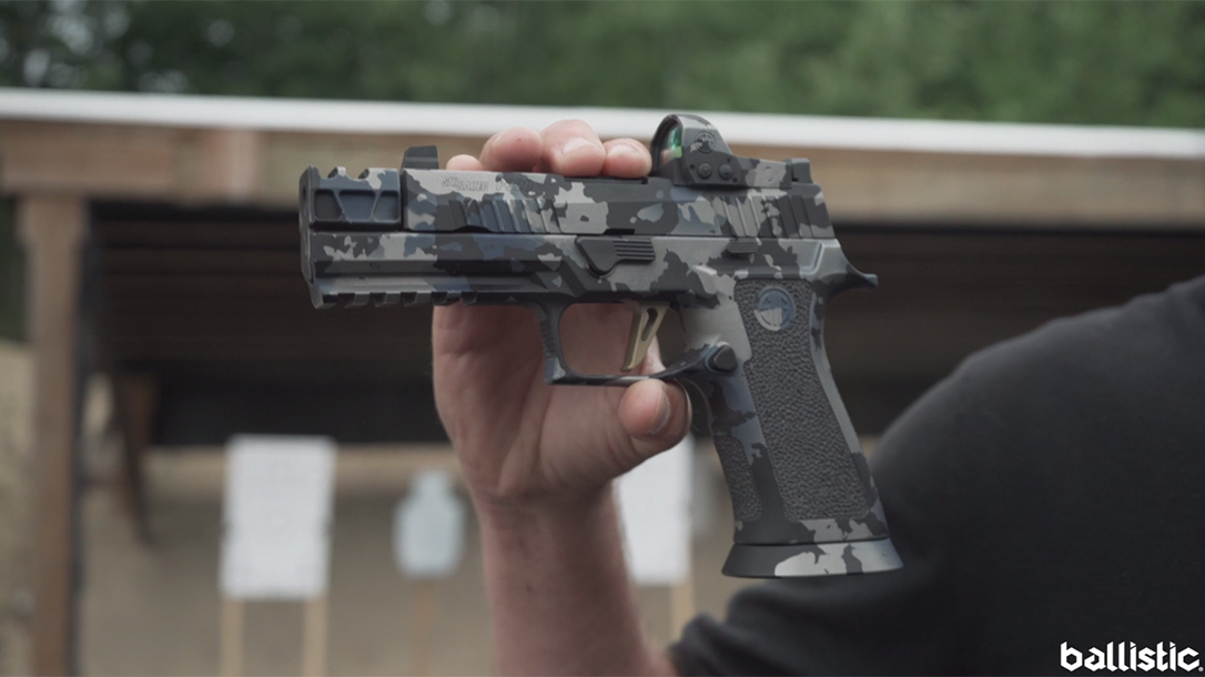 Parker Mountain Machine, Custom SIG Sauer P320, P320 X-Comp Ultra