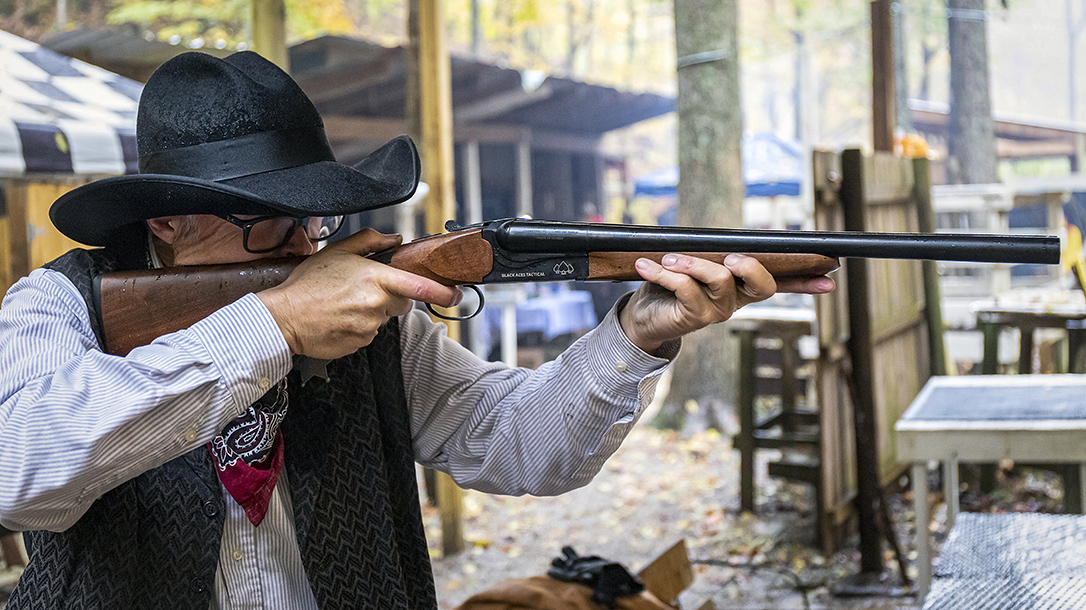 Quick to deploy, the Black Aces Tactical has 18.5-inch barrels, an overall length of 35.5 inches and an empty weight of 6.7 pounds.