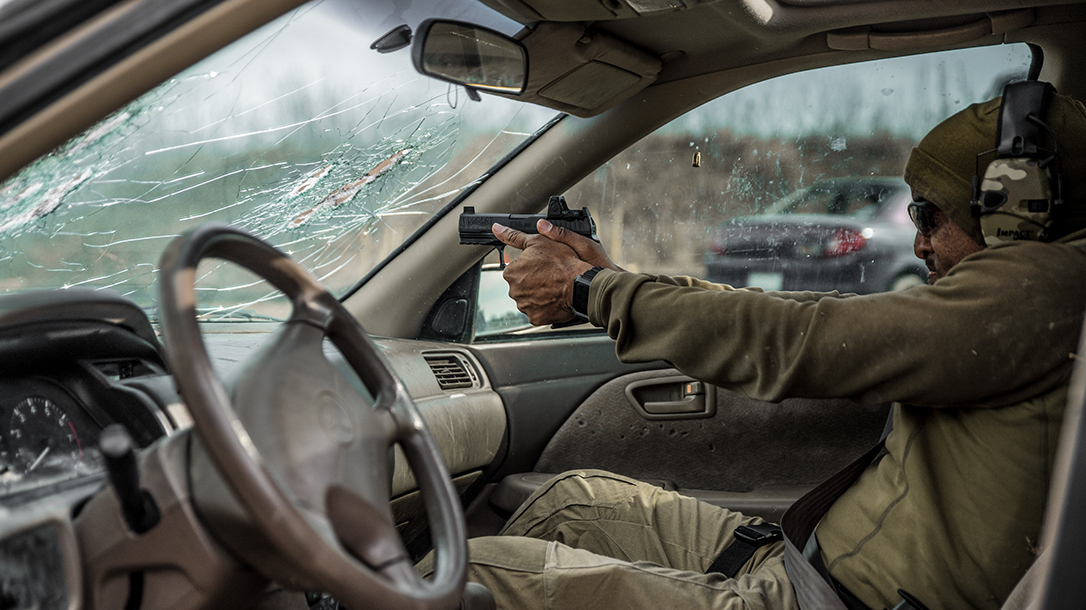 The vehicle CQB course at Centrifuge Training is incredibly intense.
