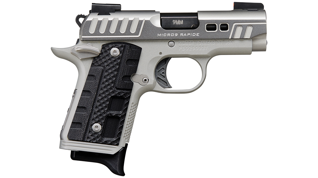 The Mirco 9 version of the popular Rapide Black Ice platform gives concealed carriers a distinctive package.
