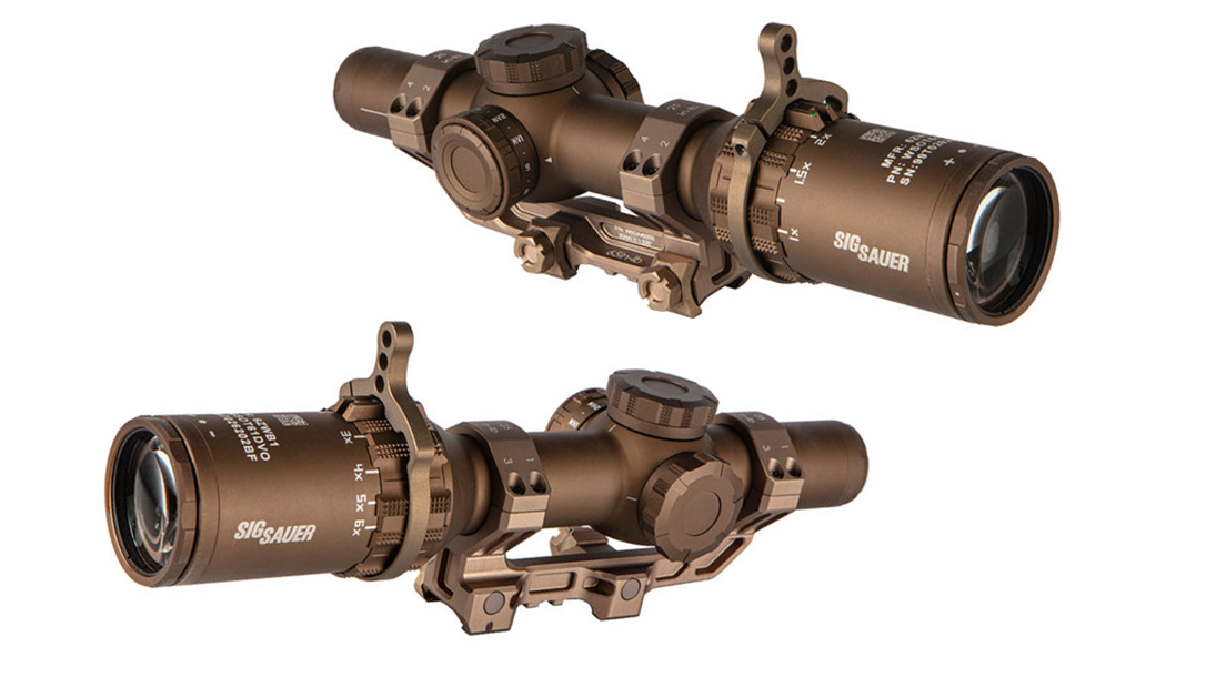 The U.S. DOD selected the SIG TANGO6T to use on M4A1 carbines.