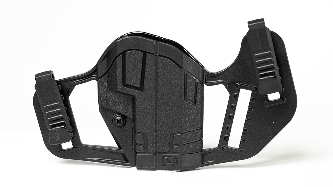 The dual-designed Uncle Mike's Apparition converts between IWB and OWB carry.