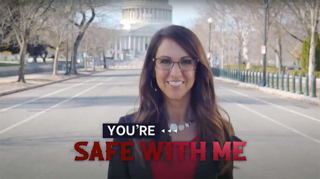 Congresswoman Lauren Boebert heads to the Capitol packing a pistol.
