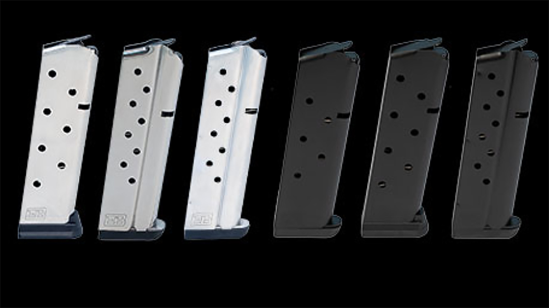 Swap your old beat up mag for a new one via the Ed Brown 1911 Magazine Exchange Program.