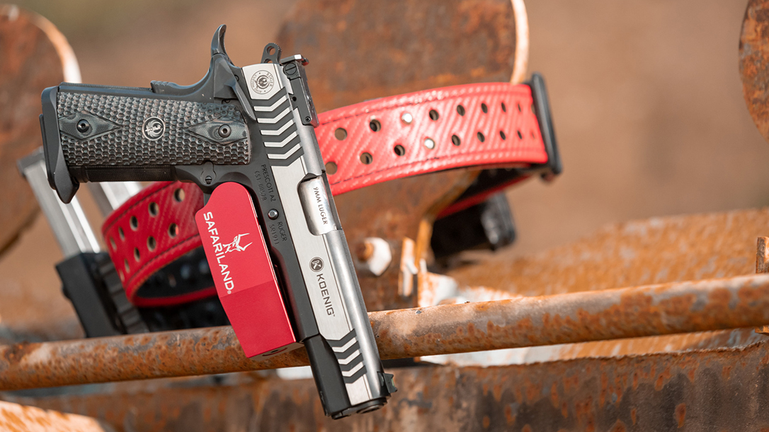 The new Safariland Model 015 Open Top Competition Holster is built to compete.