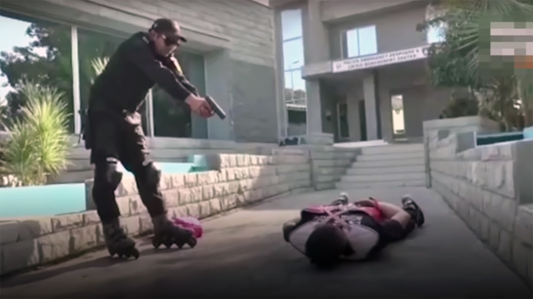 The Pakistani Skate Force, with officers in roller skates, is absurd.