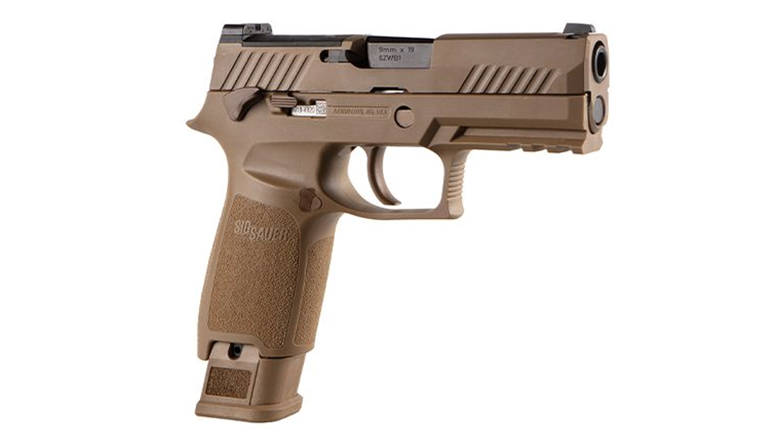 The SIG M18 Commemorative delivers a faithful P320 as the Army and Marine Corps pistols.