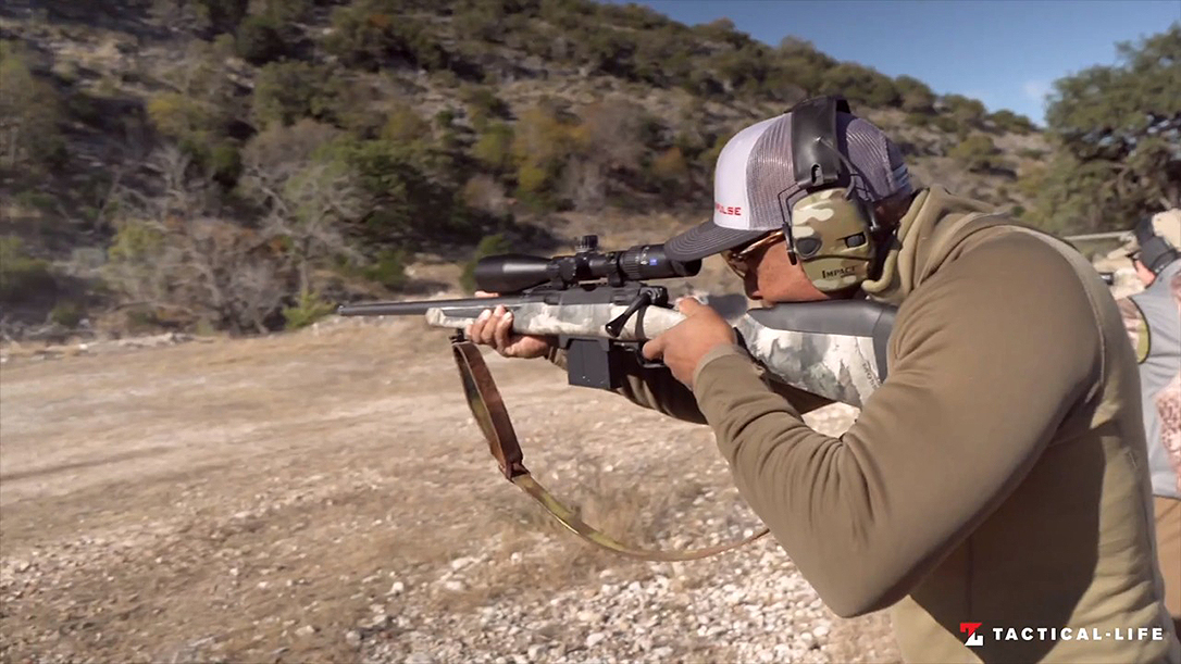 The new Savage Impulse incorporates a new straight-pull action design.