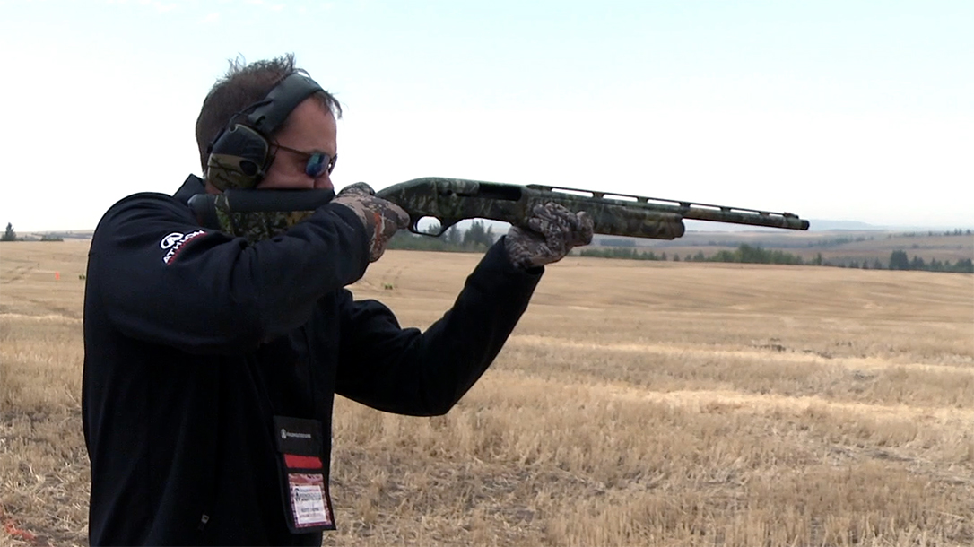 Featuring a Melonite finish in one of two Mossy Oak camo patterns, the Savage Renegauge Turkey is ready for the hunt.