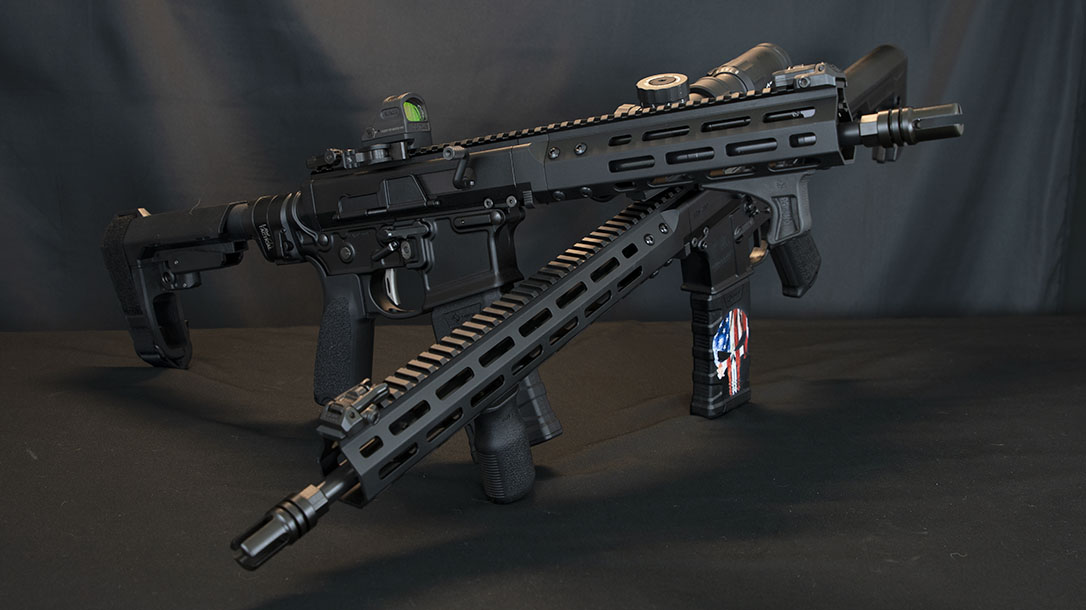 Brownells BRN 180 upper, lead