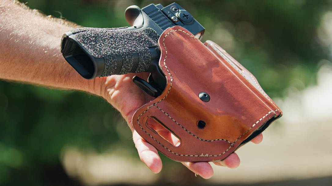 The Safariland Bianchi Assent fits more than 250 pistols via six different sizes.